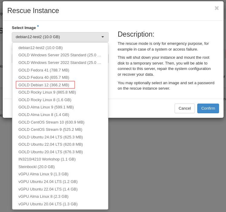 Rescue Image